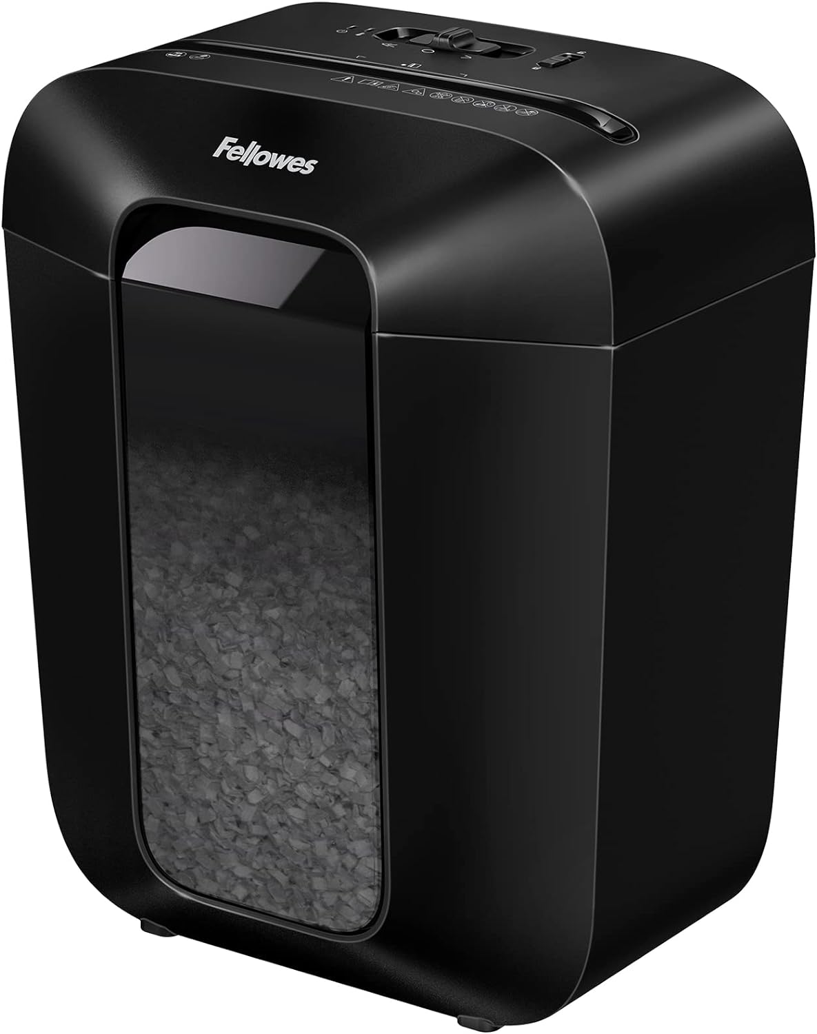Fellowes LX41-DB 8-Sheet Micro-Cut Paper Shredder for Home Office
