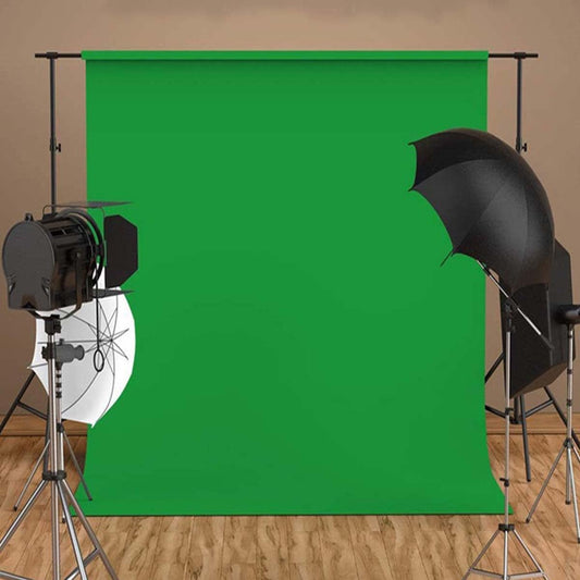 Green Backdrop Background Fabric Backdrop for Shoot Portraits Party Video Studio 6X9ft