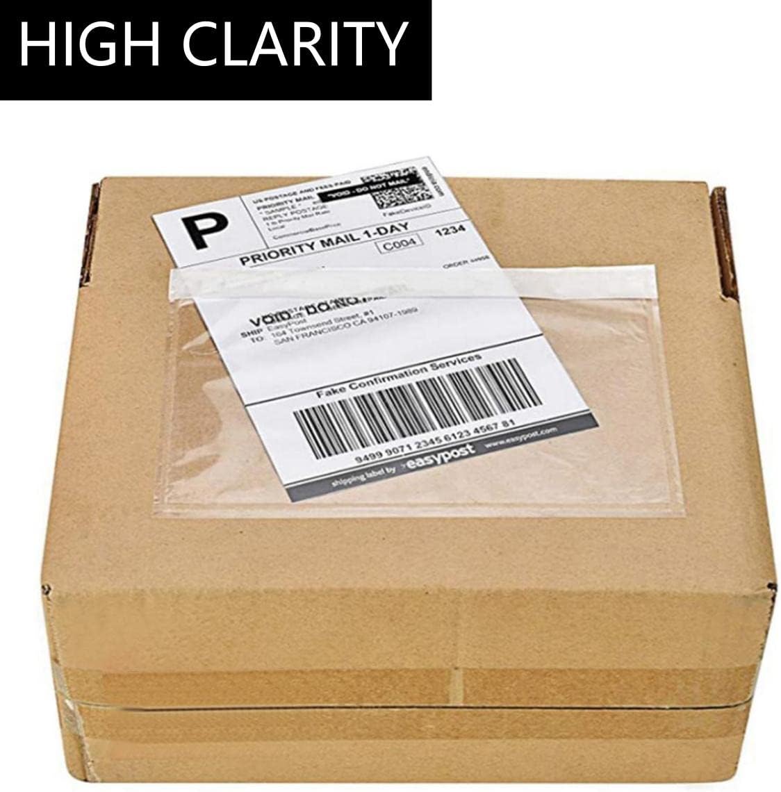 Coopaty Packing List Envelopes 7.5"x5.5" Pouches Invoice Enclosed Adhesive Bags (5000 Pack)