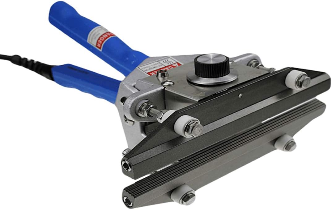 FKR-200 8" Hand Held Crimp Heat Sealer Bag Machine Tool Aluminum Foil Kraft (8 Inch Sealing Length)