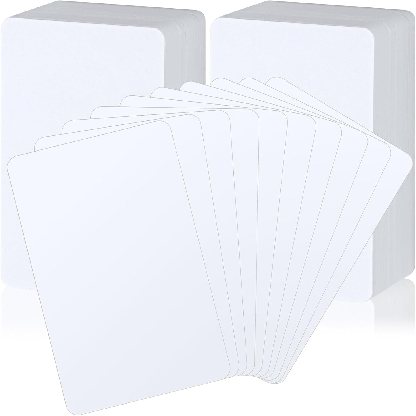 Zomiboo 200 Pieces Tall Trading Card Dividers, Plastic Trading Card Page Dividers for Games Sports Baseball, 2.7 x 4.2 Inch