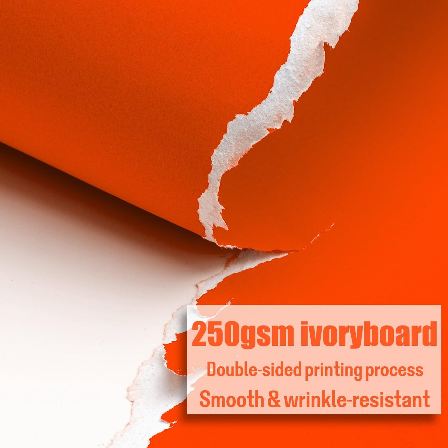 Colored Cardstock 4 in x 6 in,56 Sheet Fluorescent Neon Index Paper 250 GSM/90 LB HeavyWeight Card Stock Set of 7 Colors for Cutting DIY Art Craft