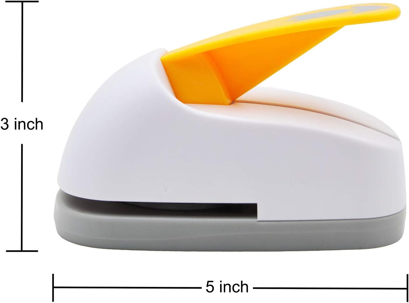 Craft Lever Punch 3 inch Ware Circle Paper Punch Professional Tool for Paper Crafting DIY Projects，Gifts，Stationery，Education，Greeting Cards Arts Fun Projects