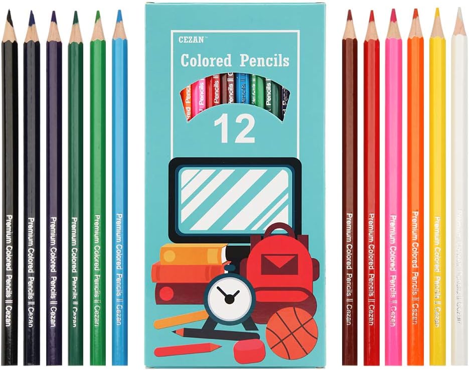 Colored Pencils Bulk, 30 Packs of 12 Count, Pre-sharpened, 360 Colored Pencils for Kids