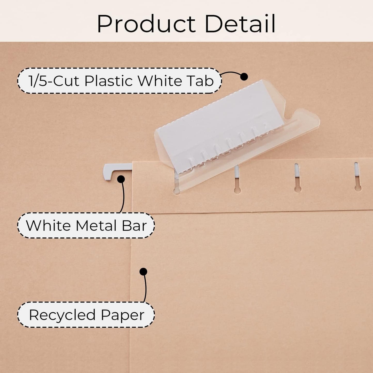 Y YOMA 24 Pack Colored Hanging File Folders Letter Size Decorative Hanging Folder Cute Pretty File Folder for Filing Cabinet Office Home with 1/5-Cut Adjustable Tabs, 4 Selected Morandi Color