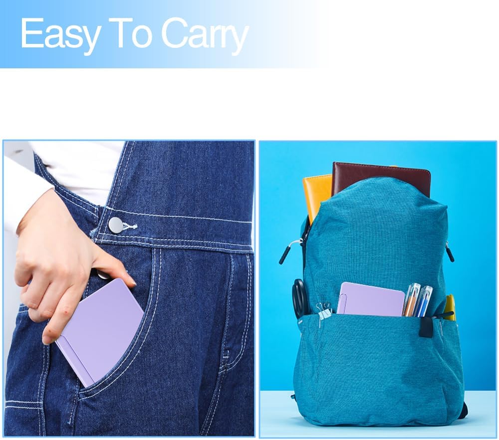 Scientific Calculators for Students, 10-Digit Large Screen, Math Calculator with Notepad, Classroom Must Haves for Middle High School Supplies & College(Purple)