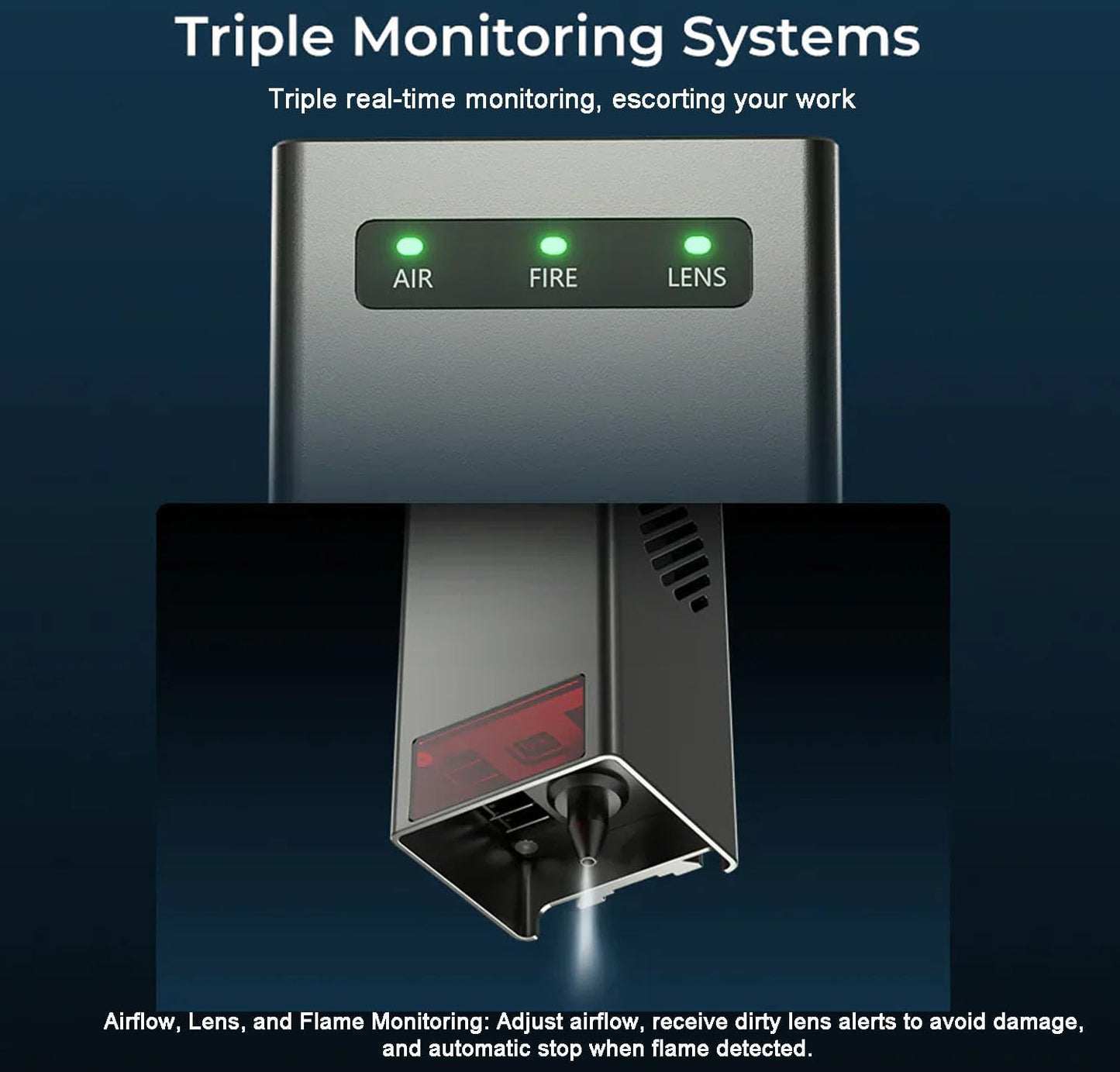 CREALITY FALCON2 22W Laser Engraver Machine with Air Assist and Rotary Roller, 220W High Accuracy Laser Engraver and Cutter Machine for Cylindrical Objects, 25000mm/min Faster Engraving