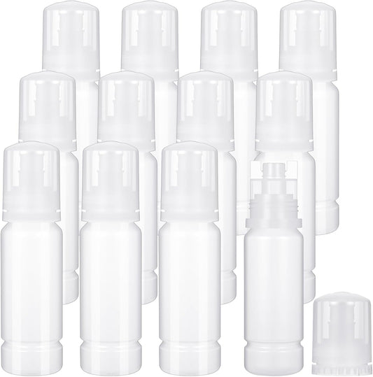12 Pieces 70ml Empty 502 Ink Refill Bottles Universal Empty Ink Bottles