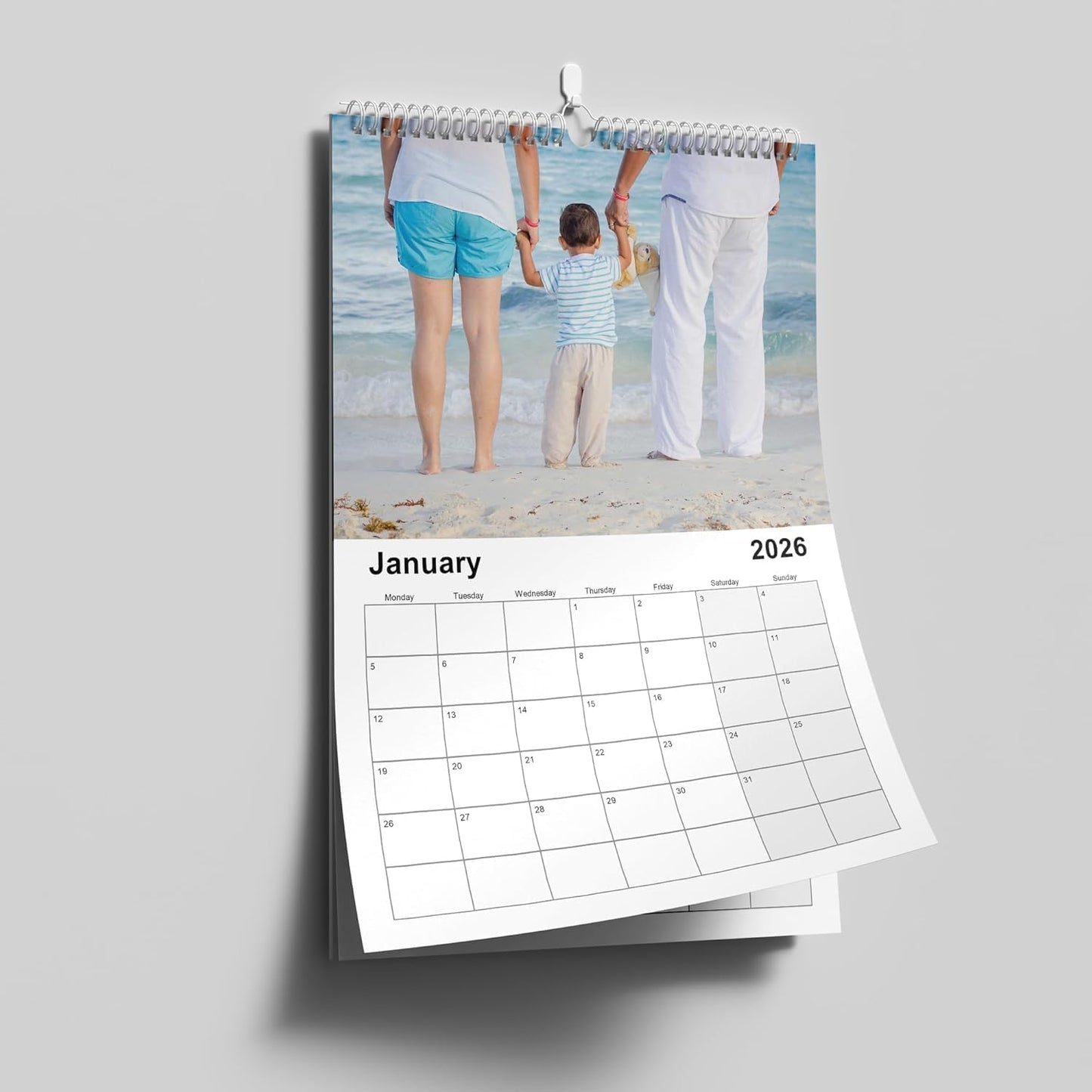 Custom Calendar 2026 for Home & Office - Print Your 13 Memories,Make Your Own Personalized Calendar Customized Christmas Gift &use your photo (Wall Calendar1, 20 packs)