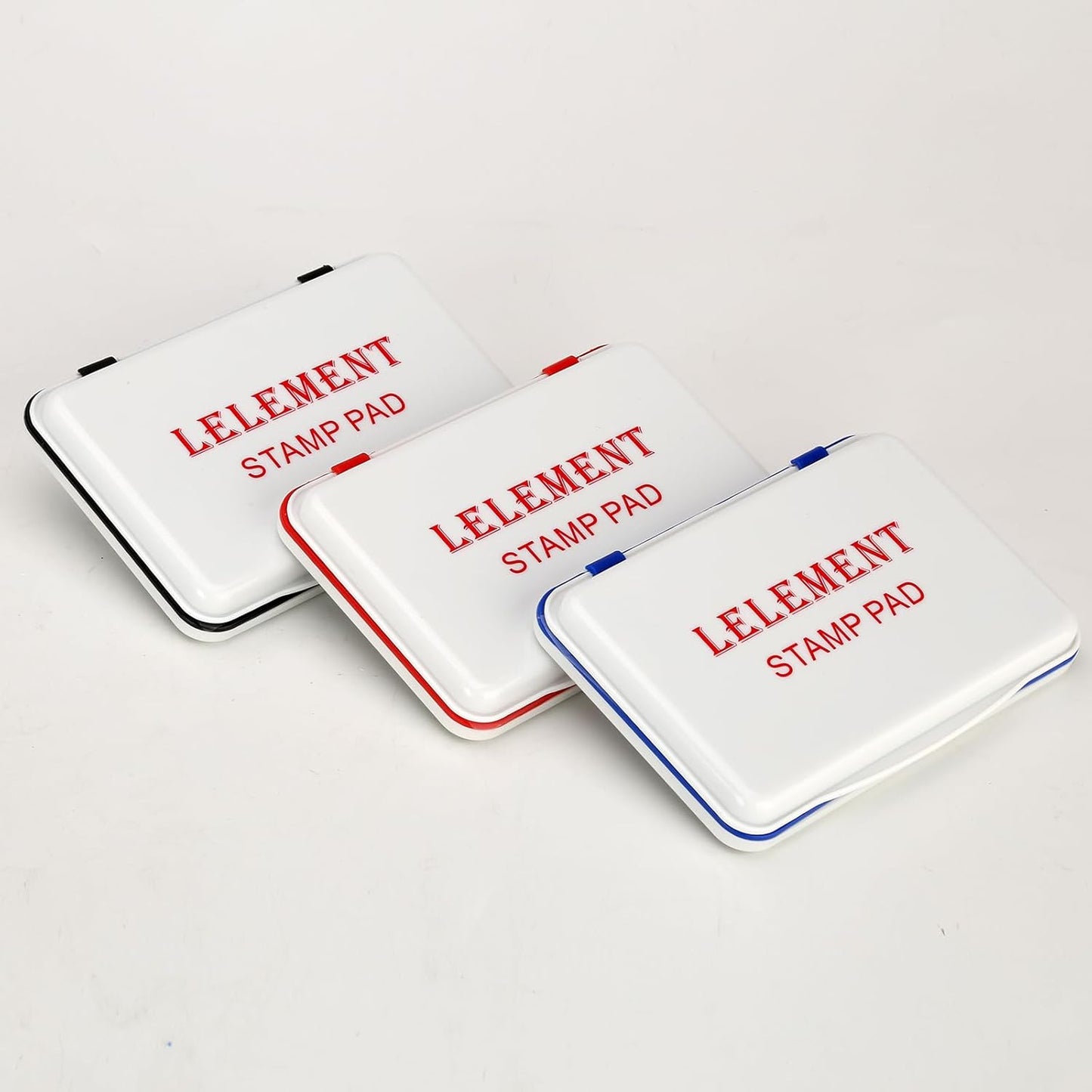 Ink Pads for Stamps | Blue Ink Stamp Pad | Rubber Stamps Ink Pad - Premium Quality Felt Pad for Stamps | Stamp Pads | Medium Size