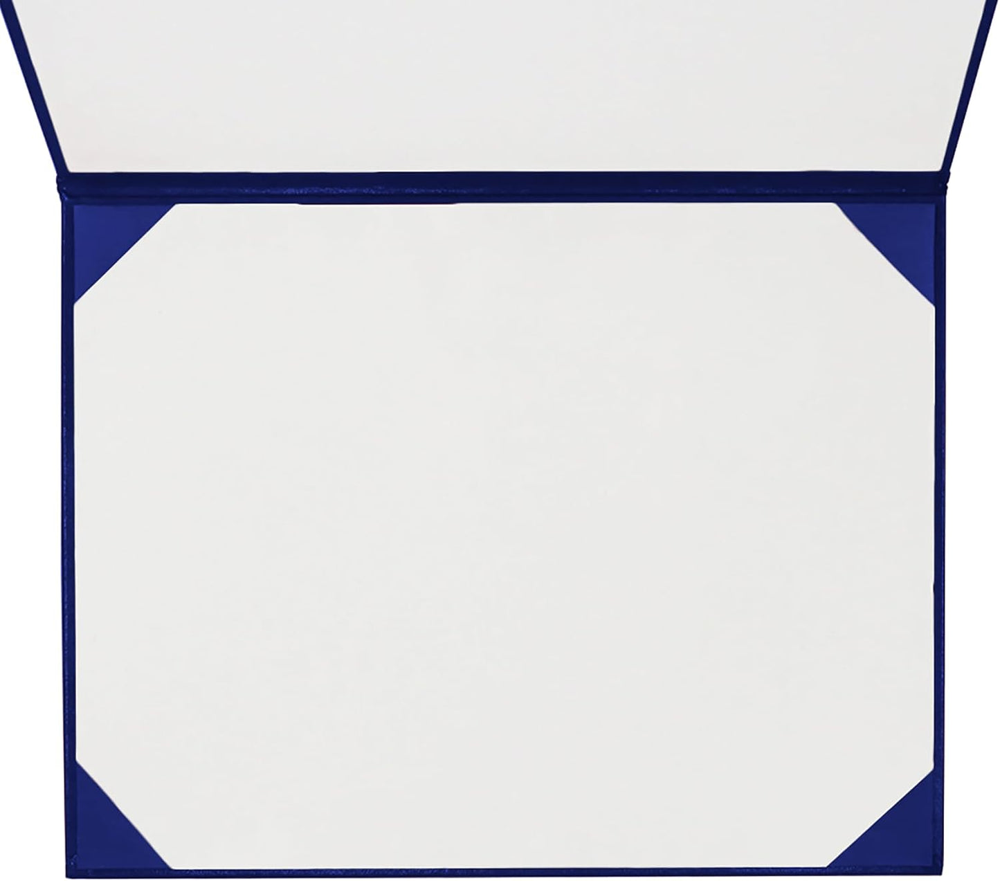 GraduationMall 8.5"x11" Smooth Padded Diploma Cover Certificate Holder Royal,6-Packs
