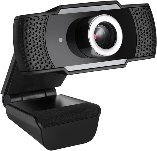 CyberTrack H4 Webcam 1080P HD USB Webcam with Built-in Microphone, Zoom Certified, Black