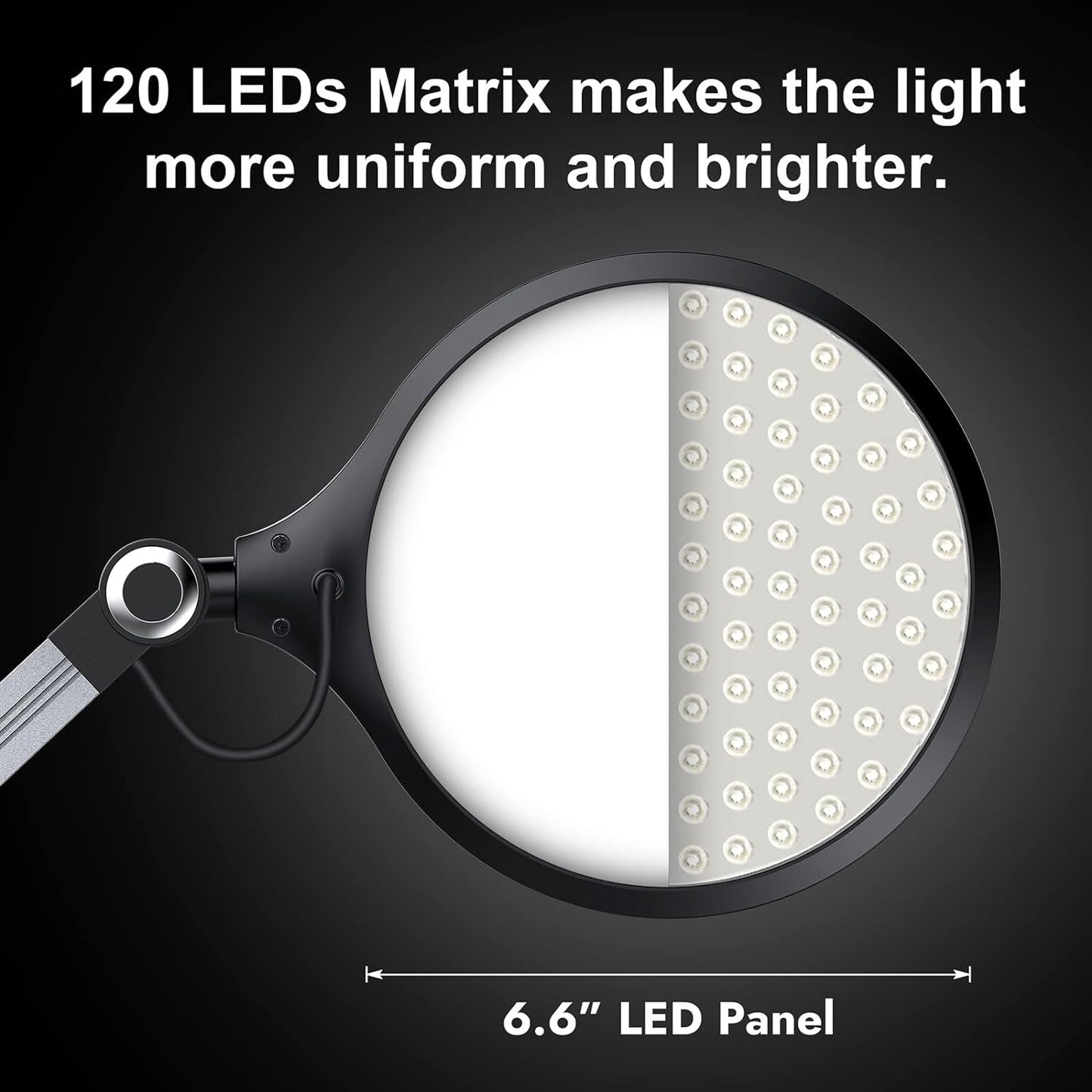 Desk Lamp,Led Architect Desk Lamp,Desk Lamps for Home Office,Table lamp with Wireless Charger & Adjustable Swing Arm,Touch Control, 3 Lighting Mode,5 Brightness,Eye-Caring Office Lamp