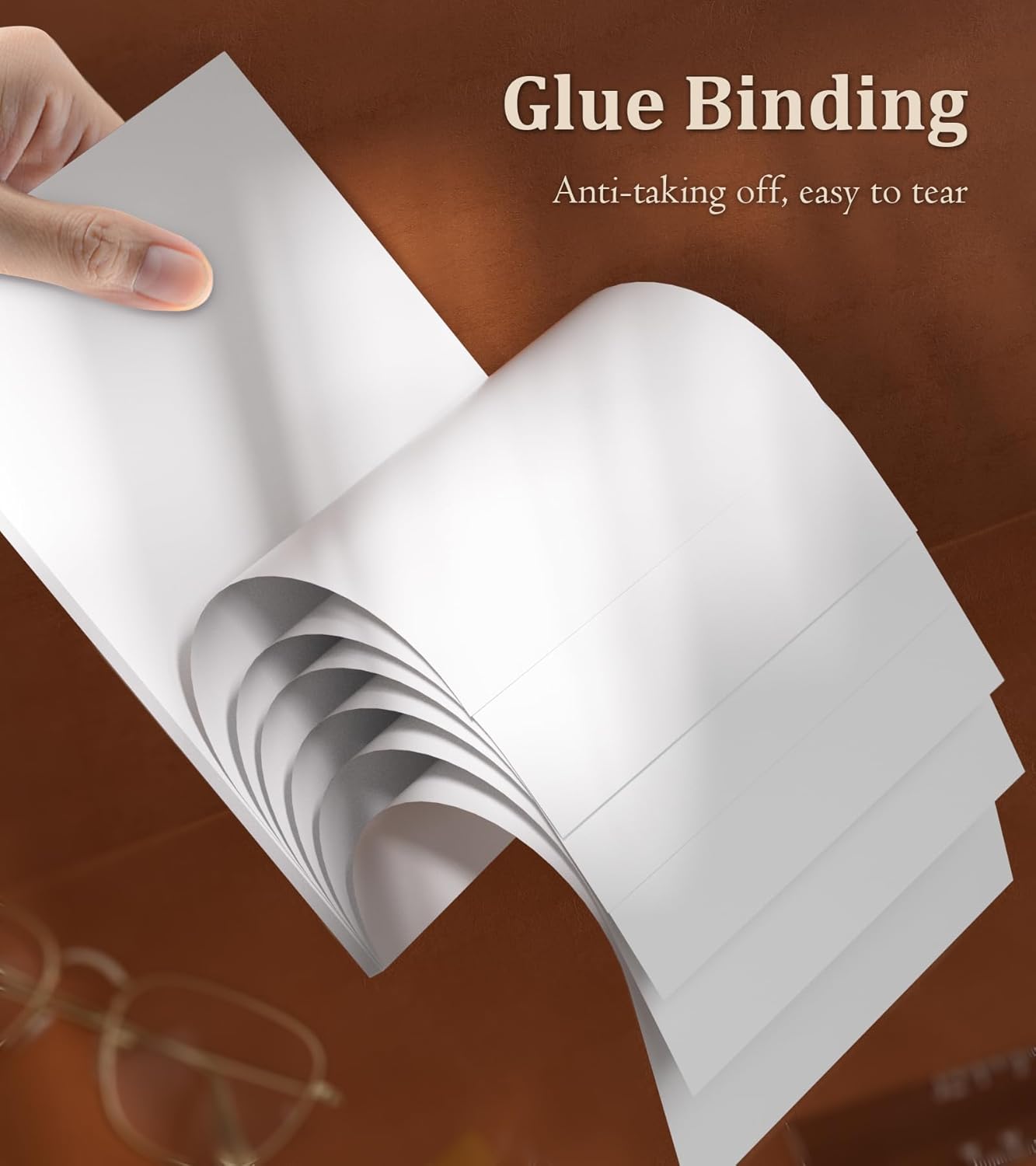 Note Pads 4x6 - Small Memo Pads - 12 Pack Server Note Pads - 50 Sheets Each Pads - Blank Notepad Scratch Paper Pads 4x6'' for Writing Notes/Grocery List, Office & School Supplies Pocket Notepads