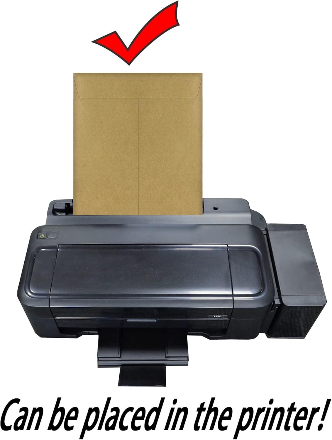 120 PCS 10x13 inches Security Catalog Envelopes Printable Self Seal Envelopes, Anti Tear Recycled Kraft Envelopes for Invitation Cards, Pictures, Photos, Documents