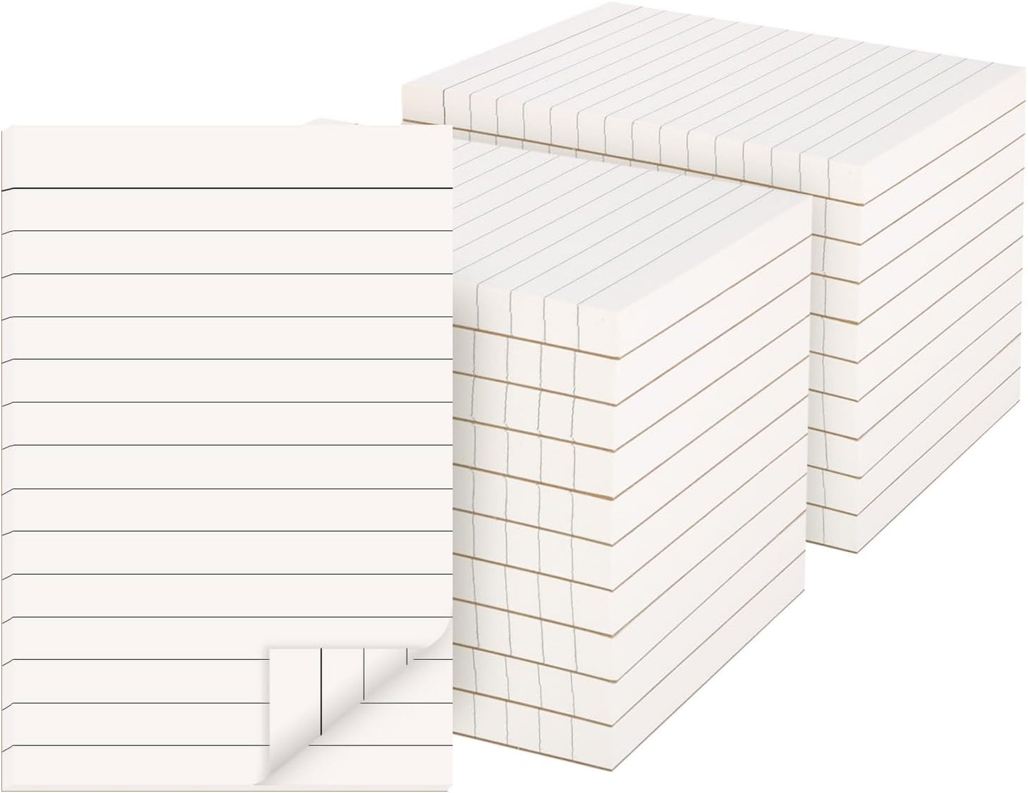 20 Pack Lined Memo Pads 4”x6” Note Pads - 100 Sheets Each Lined Paper Notepad- Small Memo Scratch Pad Writing Pads(Double Sided Printed)