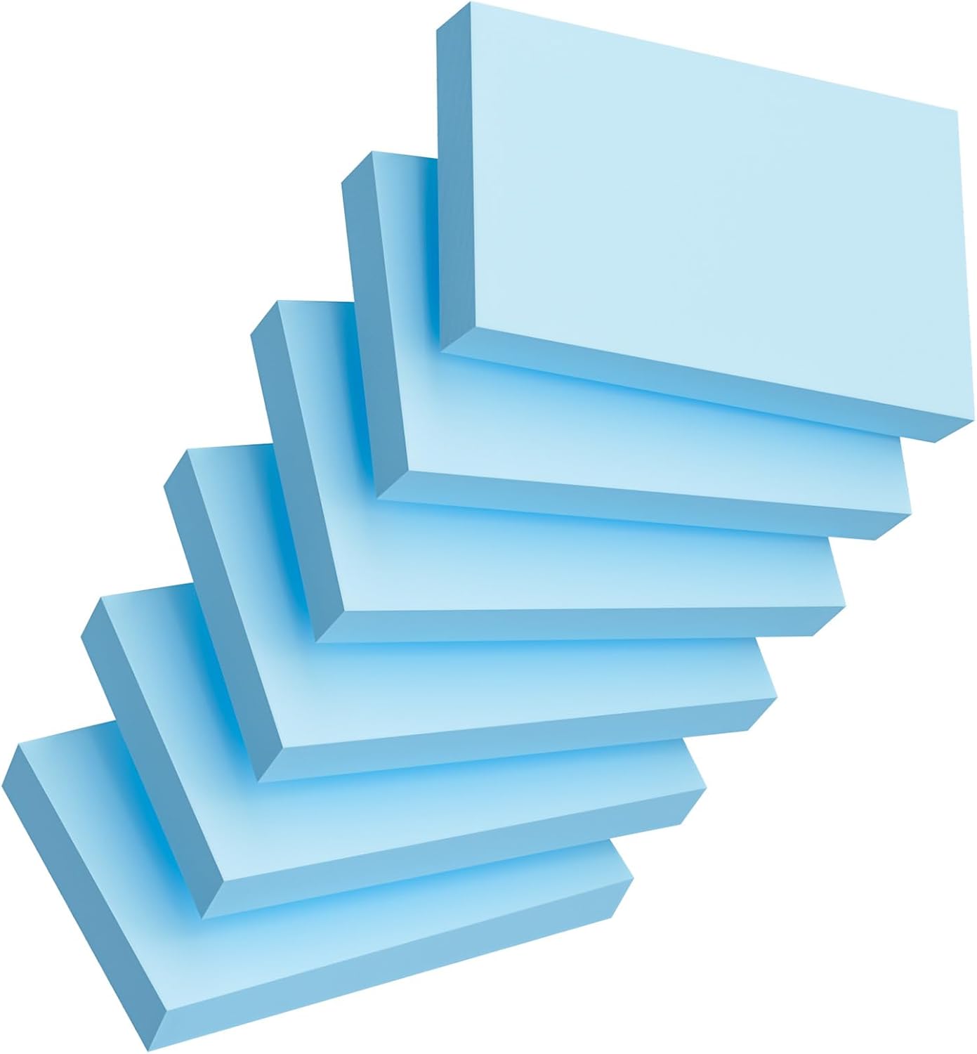 Index Cards 3x5 Inch, 300sheets, Flash Cards, Blank Blue Note Cards Paper For Studying, Schools Supplies, College, Office And Home Organization, Note Taking Supplies