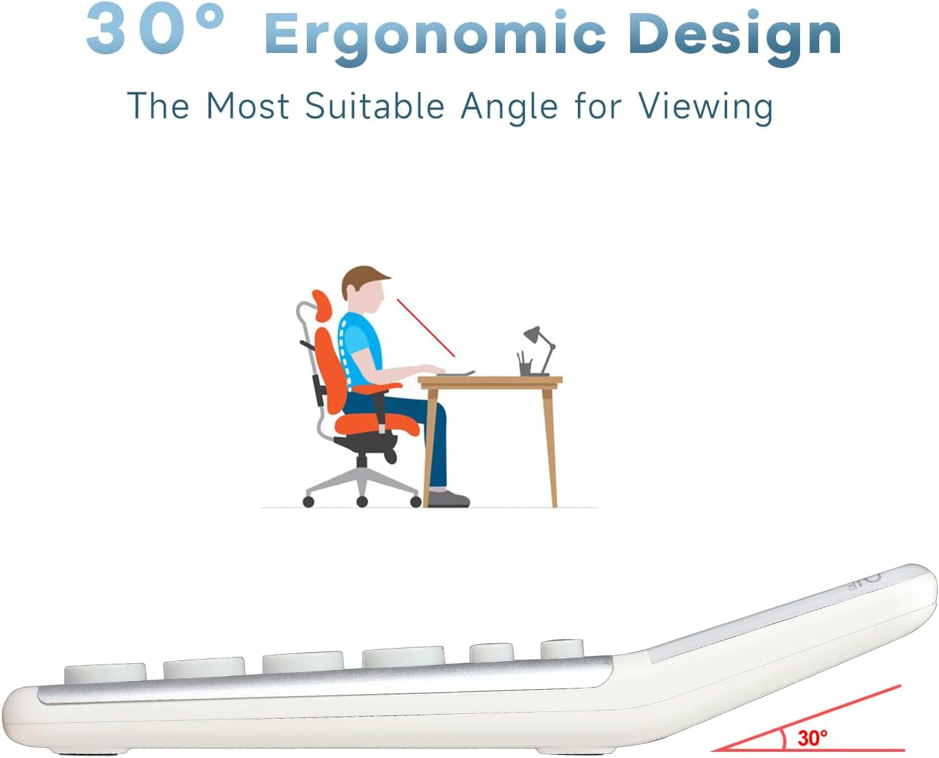 OSALO Desktop Calculators VAT Tax Function Large Display Big Buttons 12 Digit Big Desk Calculator for Home and Office (OS-8812T Large Calculator)