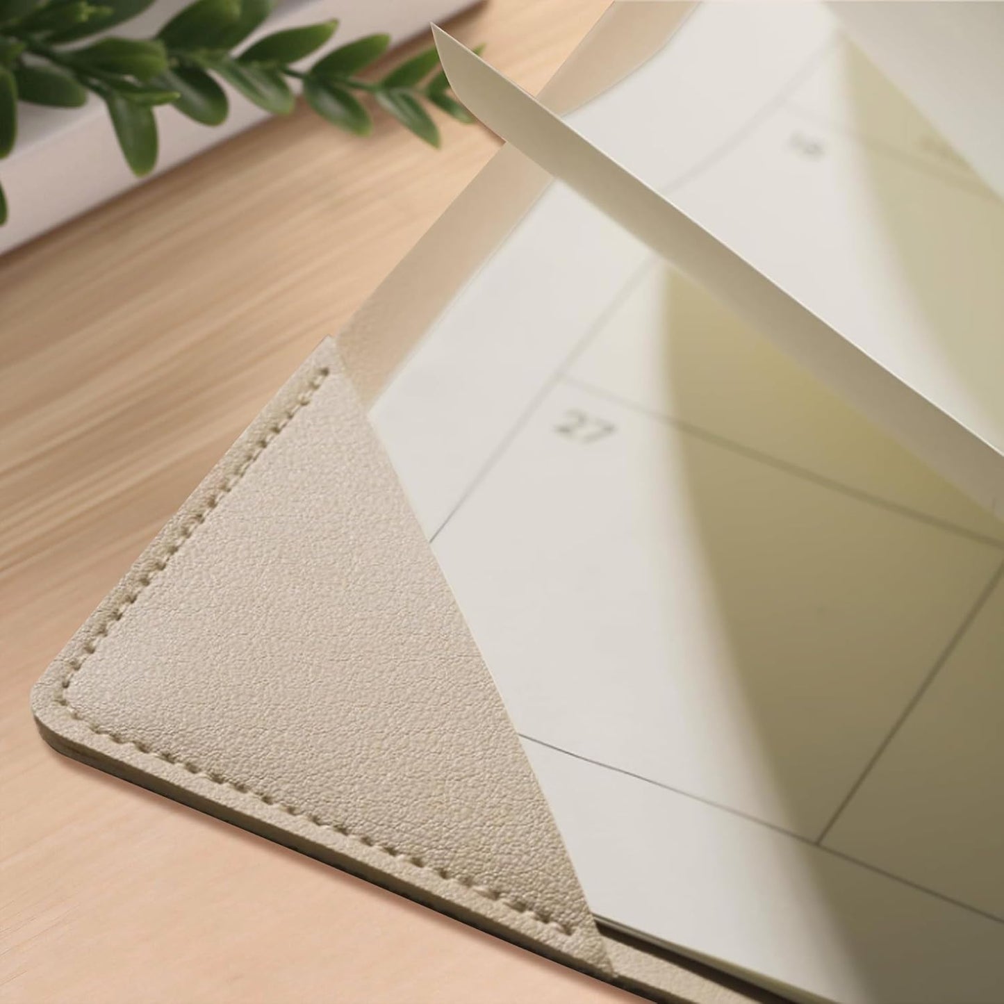 Desk Calendar 2025-2026 – 18-Month Desktop Calendar from July 2025 to December 2026, for Office, School & Home Use – Large Teacher Desk Calendar 22x17 (Apricot)