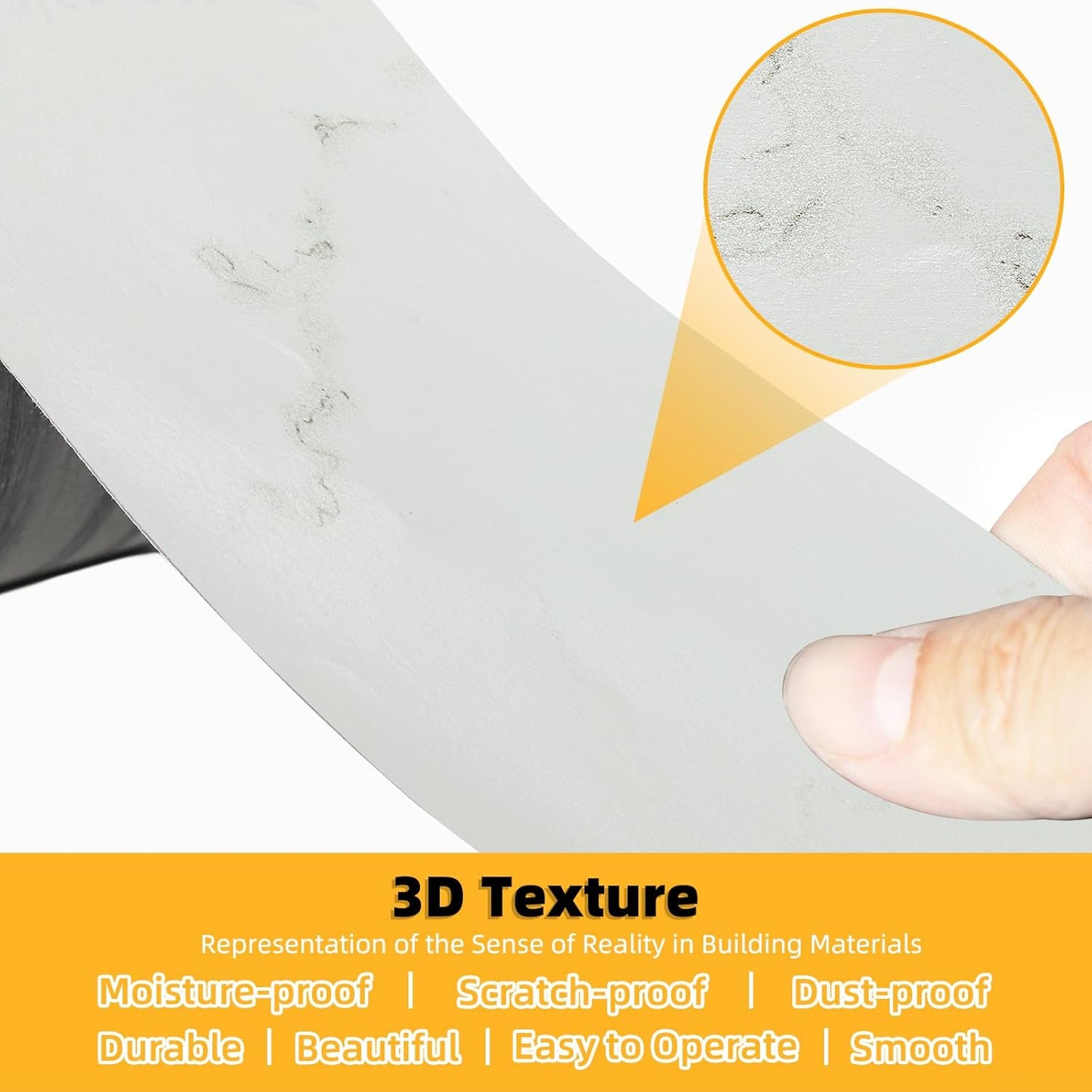 GSCIT Club Wood Grain Repair Tape, 2.4 inch X 25ft Self Adhesive Marble Grain Repair Patch for Tables, Chairs, Baseboards, Doors, Windows, Floors, Handicraft DIY.