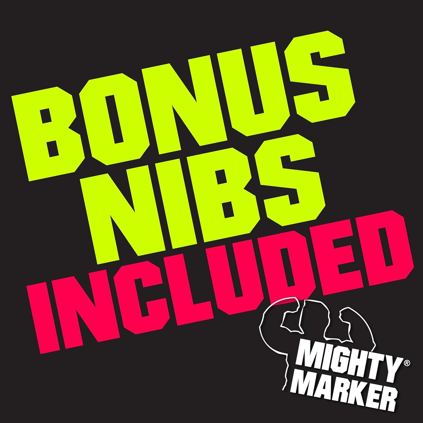 IM-27 Ink Marker, 2.3mm Medium Tip, Alcohol-Based Quick-Dry Permanent Ink, Waterproof, Safe for Most Surfaces, Clip Cap, 6 Bonus Tips, Valve Action, 10ml, 6 Pack (Black)