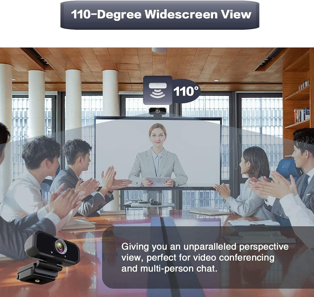 USB-C 1080P Webcam Compatible with Switch 2/ PC - Streaming Camera for Zoom/Teams/Skype, Plug&Play PC/Mac/Laptop