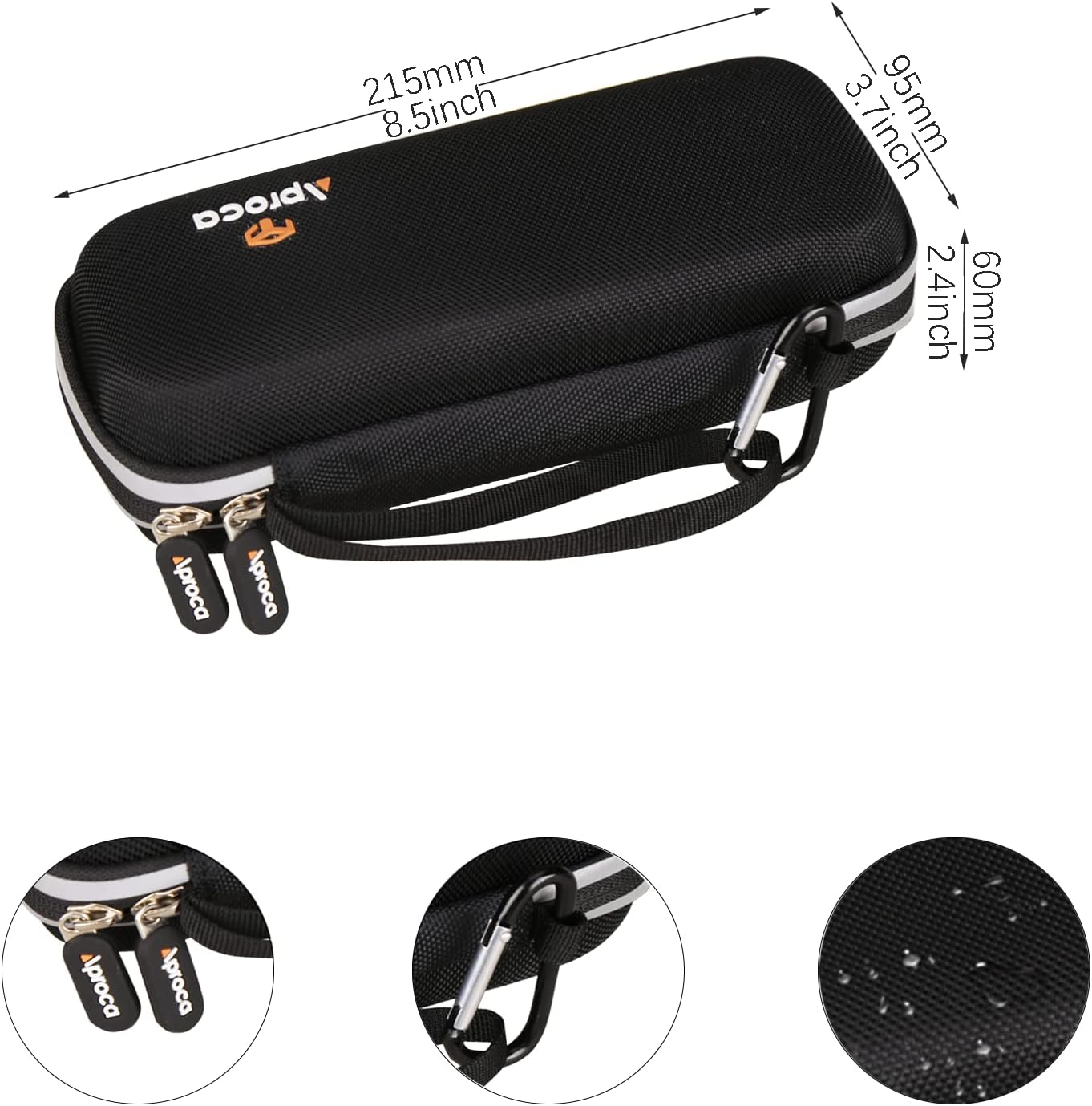 Aproca Hard Travel Storage Carrying Case, for Texas Instruments TI-30XS MultiView Scientific Calculator and Accessories (Case Only)