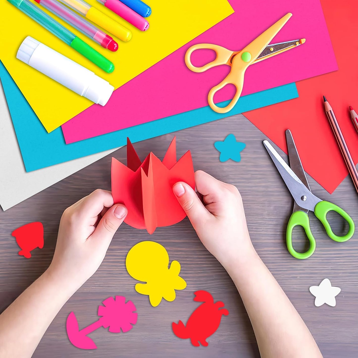 10 Pcs 11" x 14" Colored Poster Board Paper ROOKEA Colorful Poster Board Bulk 230 Gsm Thick Blank Smart Vision Boards for School Arts Craft Projects Drawing Scrapbooking Graphic