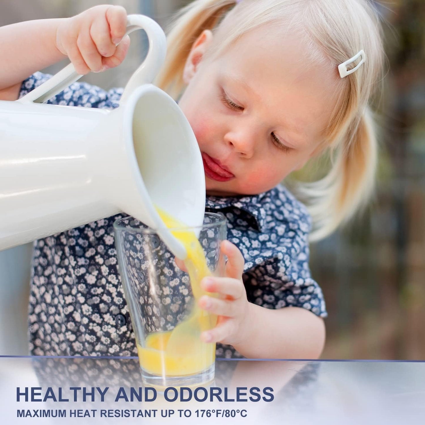 Custom Multisize 1.5mm Thick Clear PVC Table Protector Cover Mat 24x24 In Waterproof Crystal Soft Plastic Square Bedside Sofa Living Room Tabletop Topper Protective Desk Pad for End Table/Night Stand