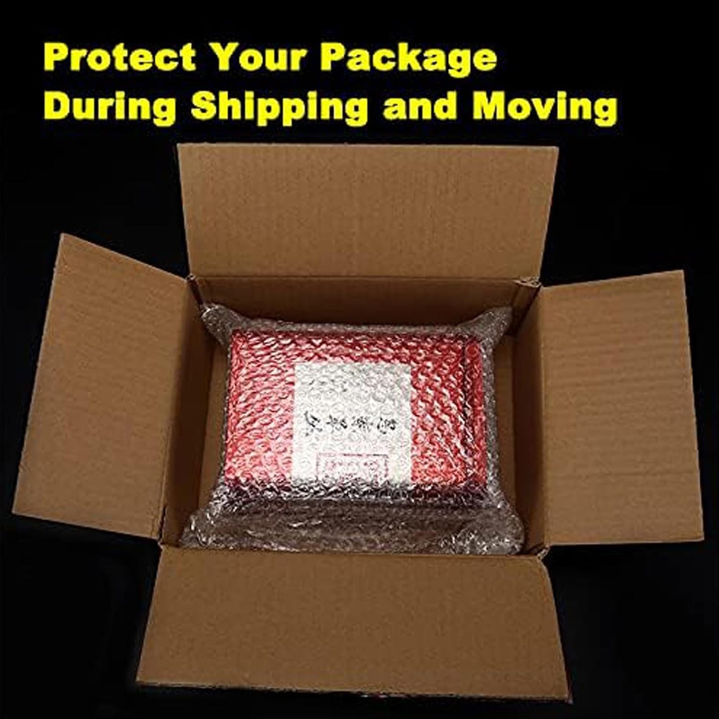100Pcs 8"x12" Bubble Pouches Wrap Bag for Packaging, Clear Bubble Out Bags Double Wall Cushioning Wrap Pouches for Moving Packaging Storage Fragile China Dishes Electronic Item