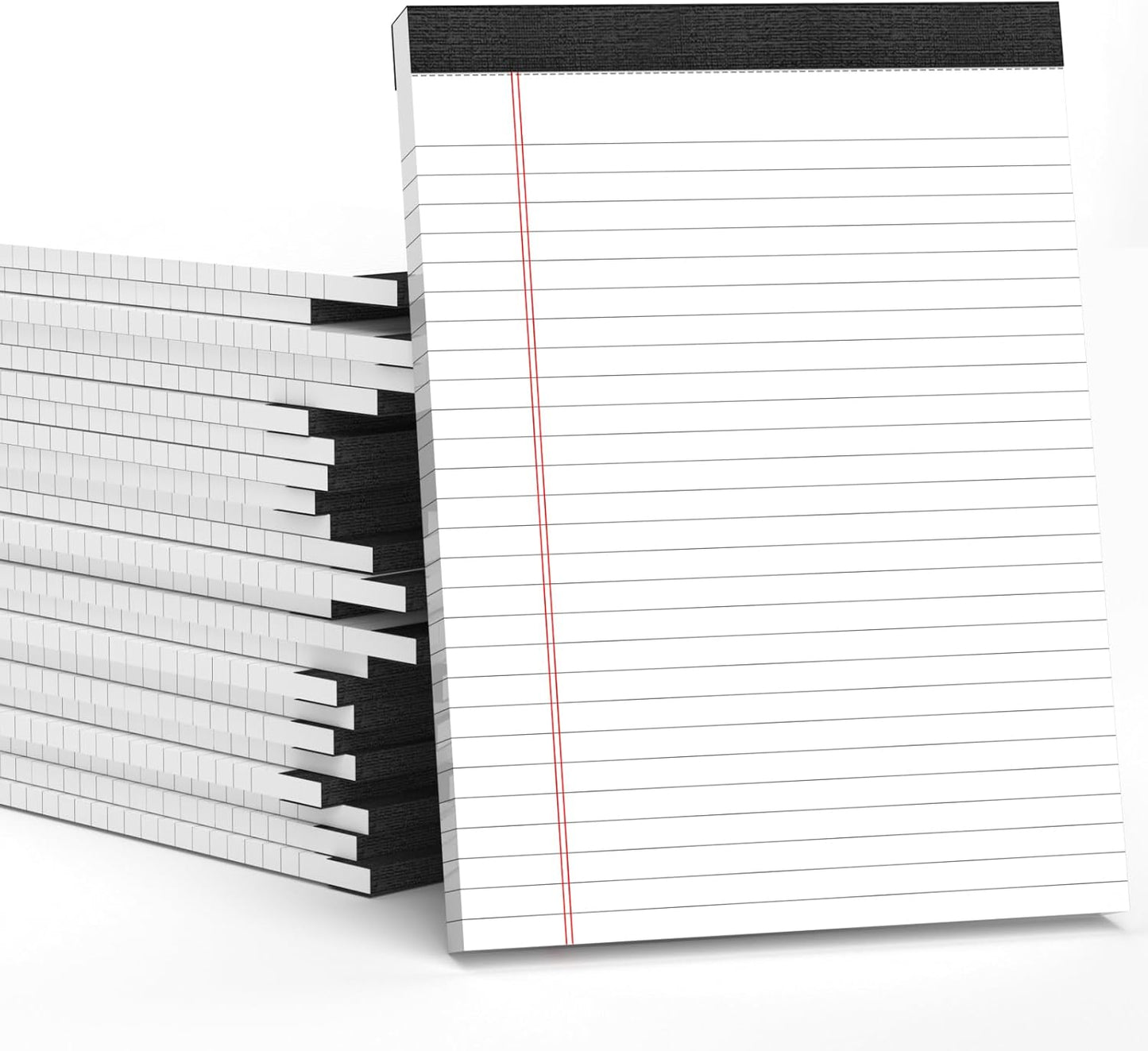 24 Pack Legal Pads 8.5 x 11 White Note Pads 8.5 x 11 Notepads 8.5 x 11 Wide Ruled White Writing Pads of Paper 8.5 x 11 Legal Notepads 8.5 x 11 White Lined Paper Pads 30 Sheets Per Legal Note Pads