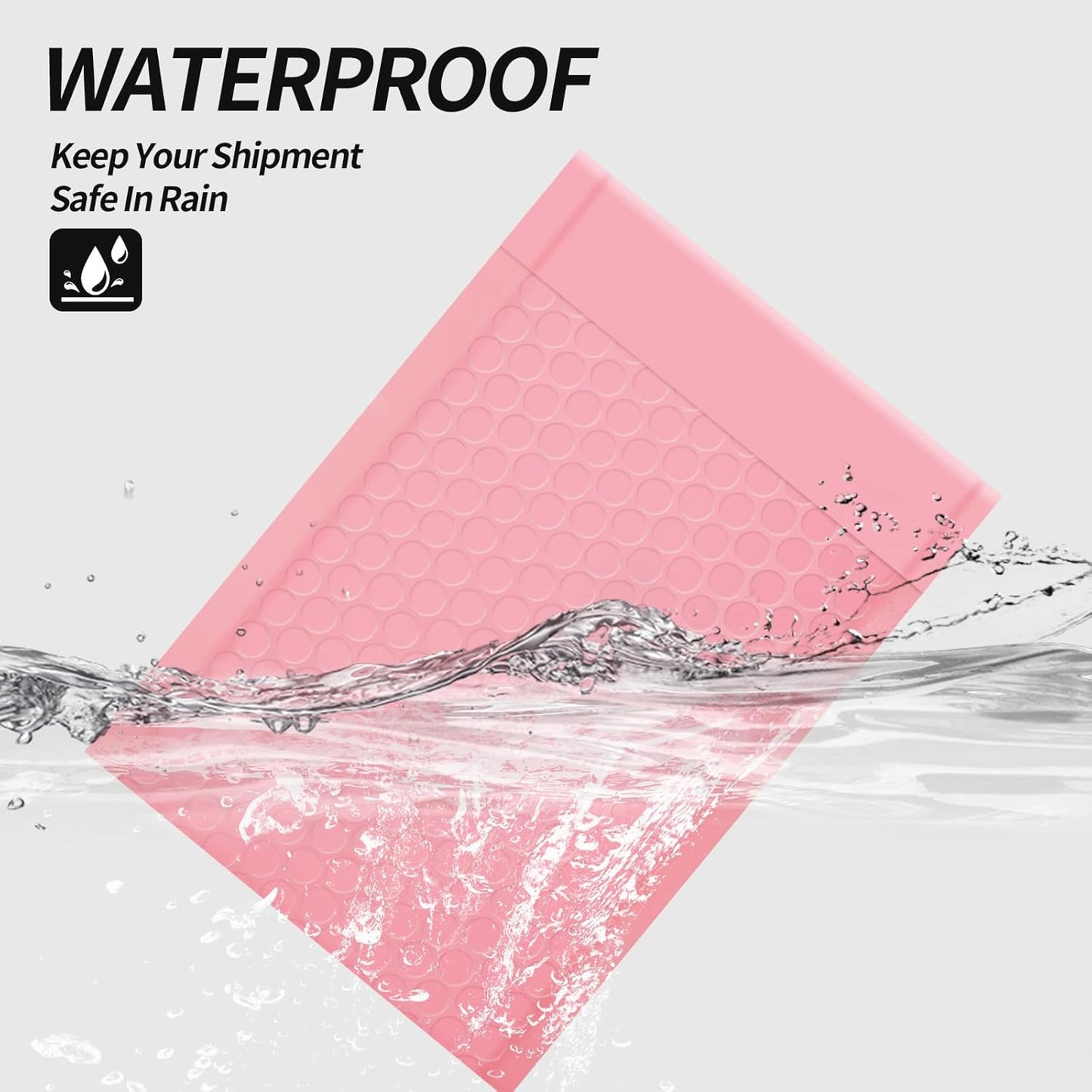 Bubble Mailers 8.5x11inch 40Pack Pink Bubble Mailers Self-Seal Padded Mailing Envelopes Bubble Opaque Padded Mailer for Small Businesses to Package and Mail Jewelry Cosmetics#2