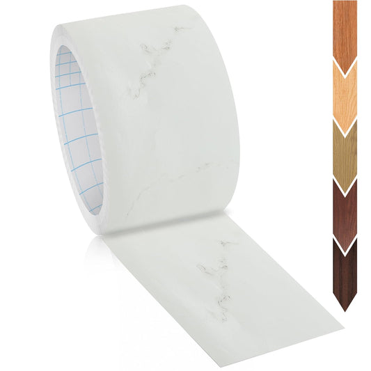 GSCIT Club Wood Grain Repair Tape, 2.3 inch X 15ft Self Adhesive Marble Grain Repair Patch for Tables, Chairs, Baseboards, Doors, Windows, Floors, Handicraft DIY.