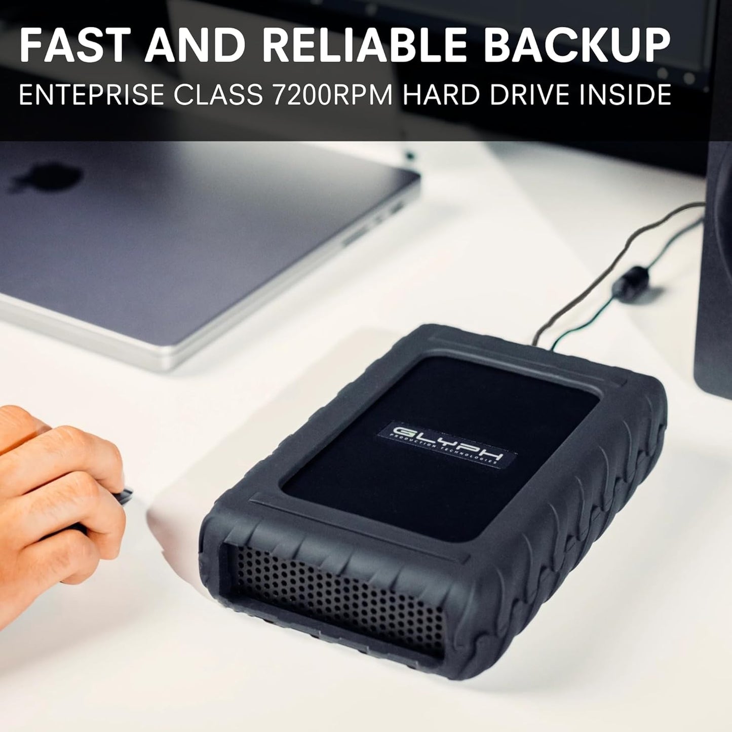 Glyph BlackBox Pro External Hard Drive 7200 RPM, USB-C (3.1,Gen2) (20TB)