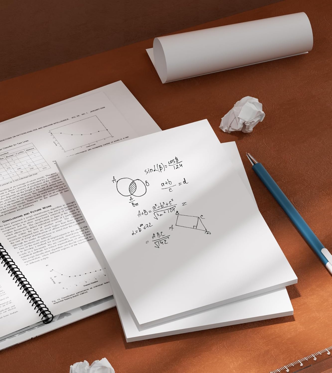 Notepads 4x6, 24 Pack Small Note Pads, Server Note Pads, Scratch Pads 4x6, White Memo Pads, 4x6 Small Writing Pads White Paper, 50 Sheets per Blank Mini Notepads 4x6 Scratch Paper for School Supplies