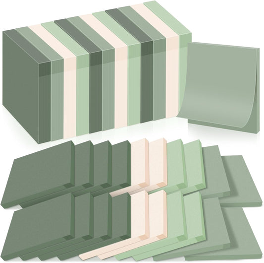 Fainne 60 Pack Sticky Notes Bulk Back to School Supplies Self Stick Note Pads Paper Memo for Office First Day of School Student Teacher Essentials (3x3inch,Fresh Color)