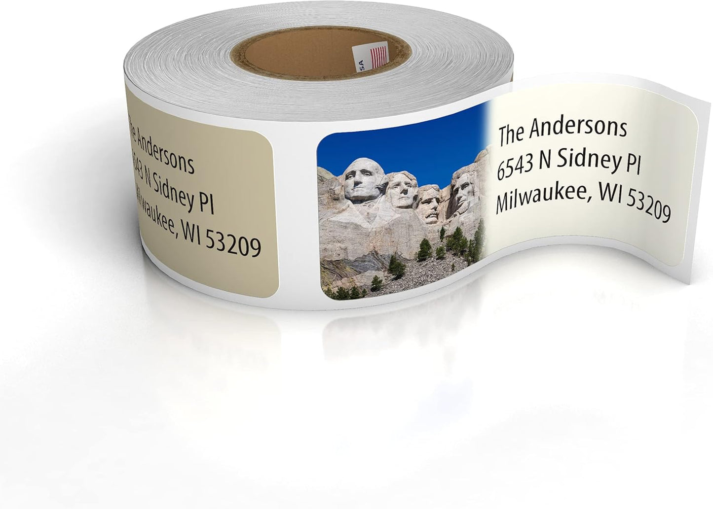 Customized Personalized Address Labels - Made in The USA by Kenco (250 Labels, All American)