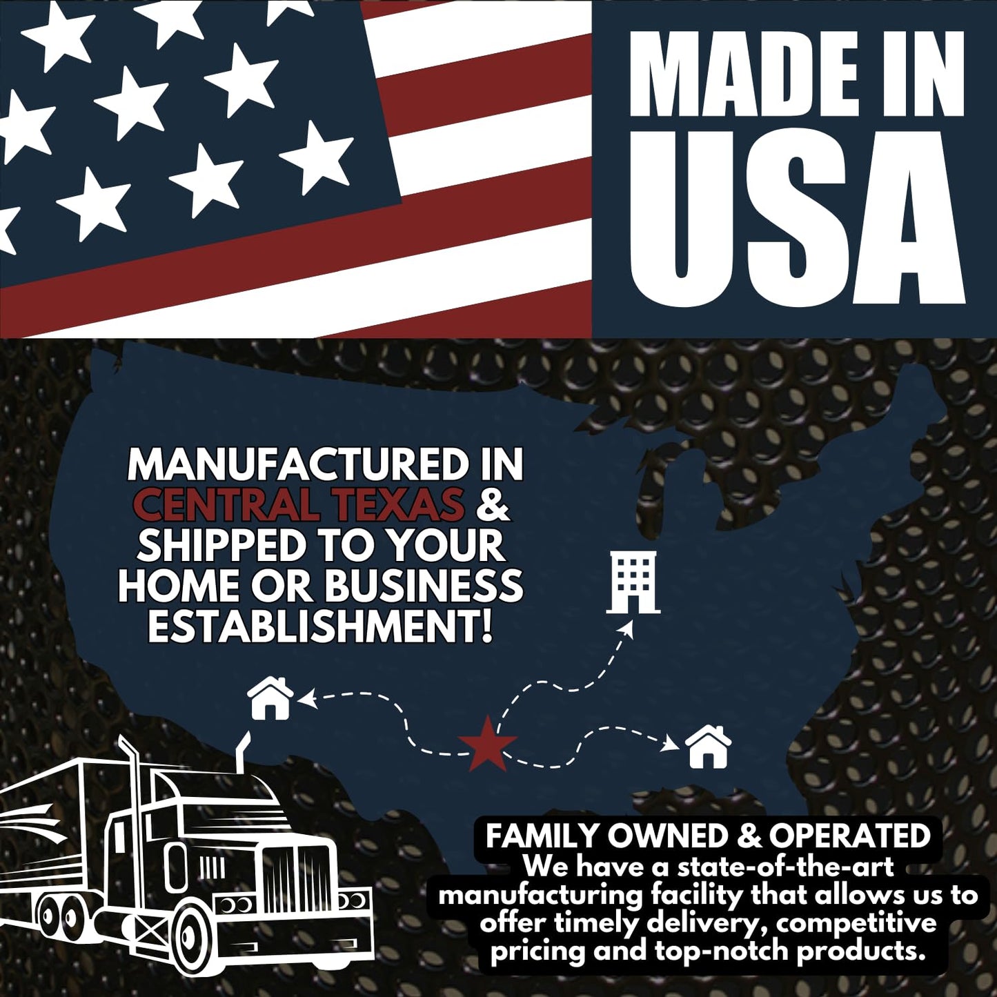 Coated Outdoor Furniture 32-Gallon Heavy-Duty Expanded Metal Round Trash Receptacle, Commercial Outdoor Waste Bin with Liner & Dome Lid – Made in America (Textured Orange)