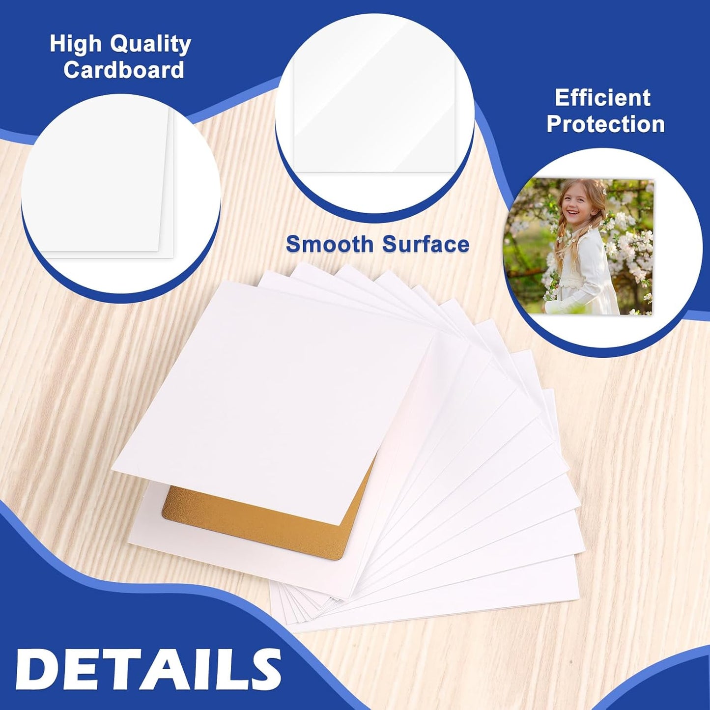 10 Pack 3 x 4 Inch Laminator Carrier Sleeve Business Card Size Thermal Laminating Carriers Sheets Protection Thermal for All Brand Laminating Pouches Work Permits Pass Cards Student ID Cards