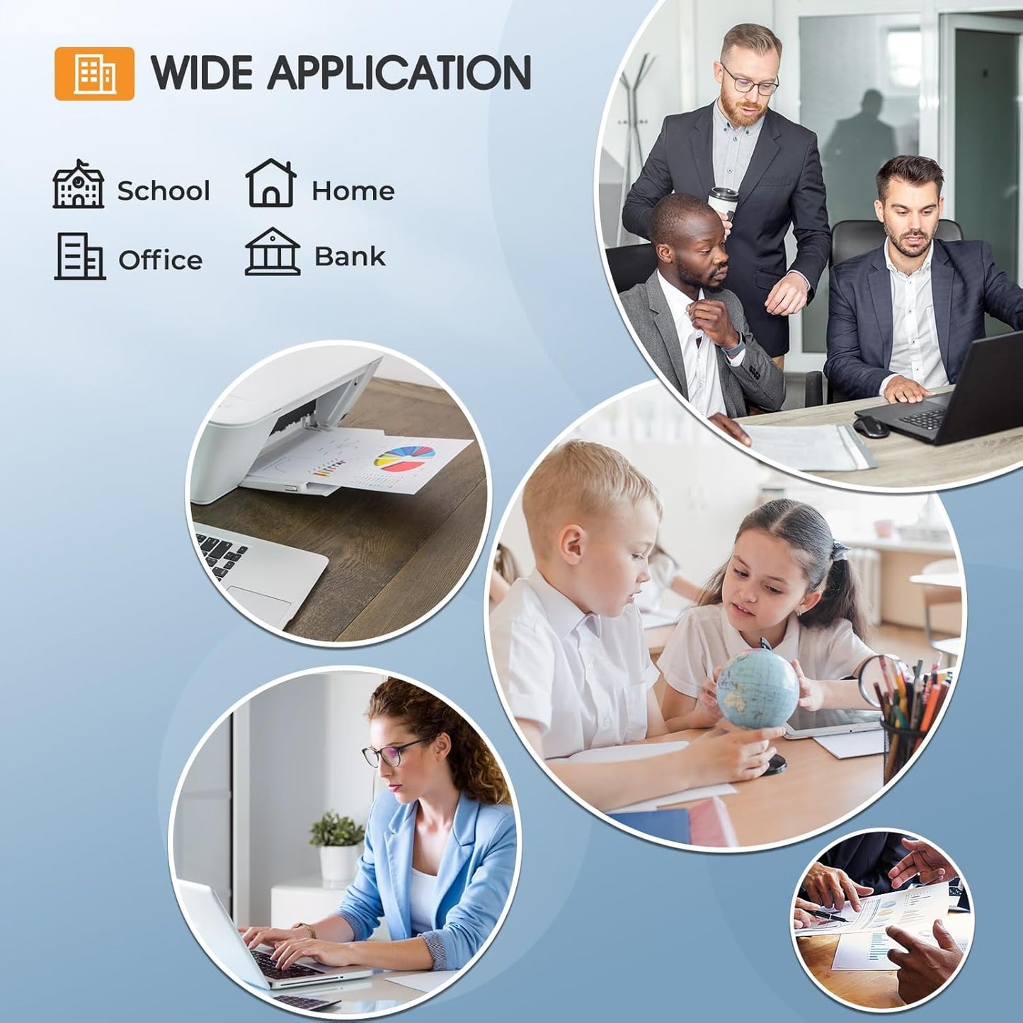 212X 212A Toner Cartridges 4 Pack Compatible for HP 212X 212A W2120X W2120A (with Chip) for Color Laserjet Enterprise M555dn M554dn M555x M554 M555 MFP M578 Series Printer Ink (New Version-BK/C/Y/M)