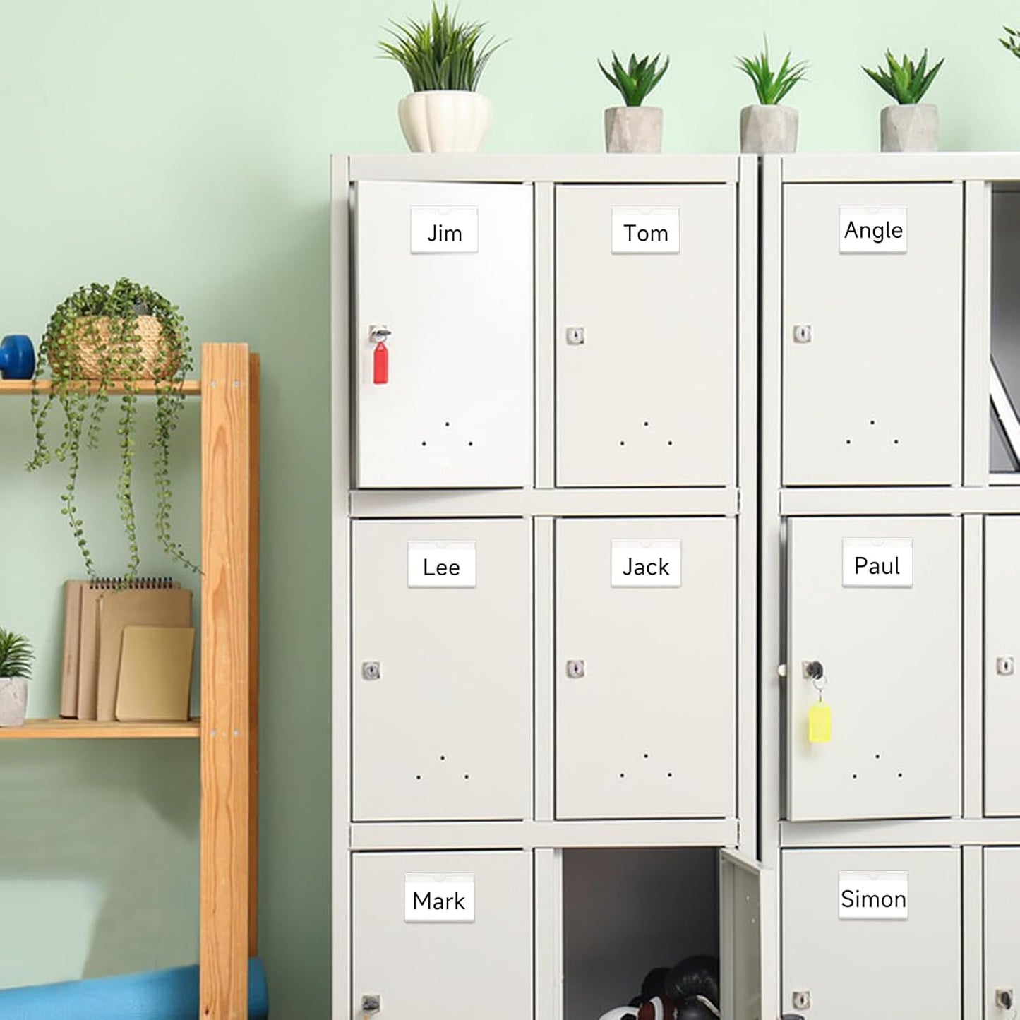 36Pcs Adhesive 2" x 3.5" Index Card Pockets, Clear Label Holders with Top Open for Loading, Plastic Pocket Sleeves for Organizing Storage Bins, Library Cards, Shelves