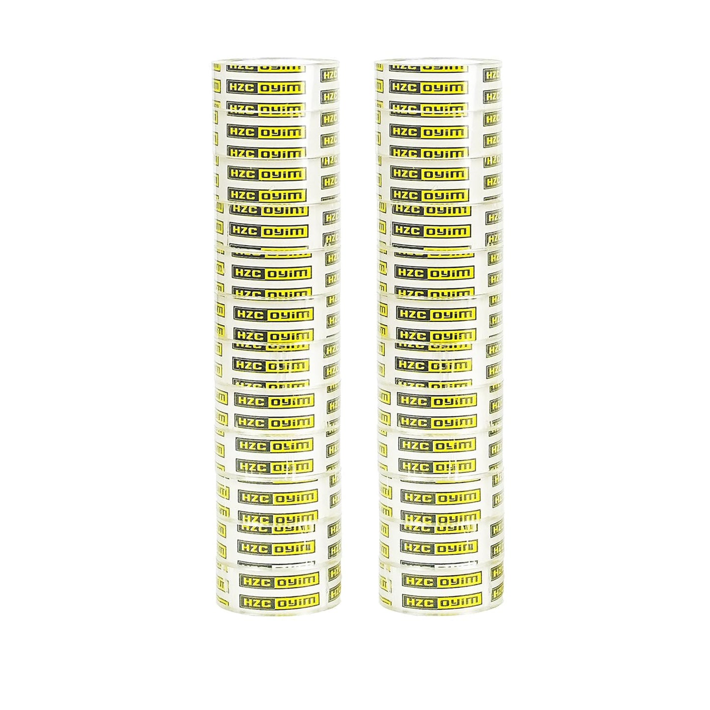 24 Rolls Crystal Tape Refills for Dispenser, 3/4Inch x 1000 Inch, Transparent Stationery Tape for Office, Home, School for Wrapping, Crafts, Office and Professional Use