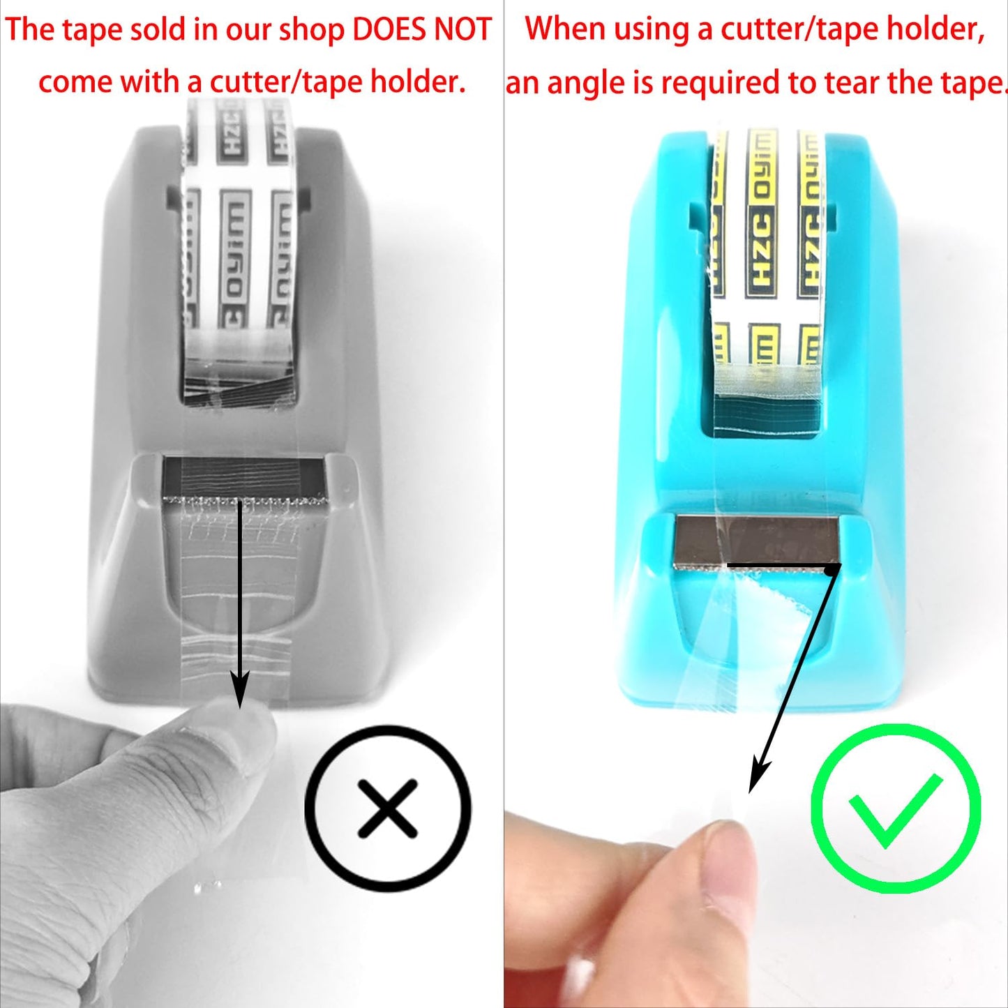 48 Rolls Crystal Tape Refills for Dispenser, 3/4Inch x 1000 Inch, Transparent Stationery Tape for Office, Home, School for Wrapping, Crafts, Office and Professional Use