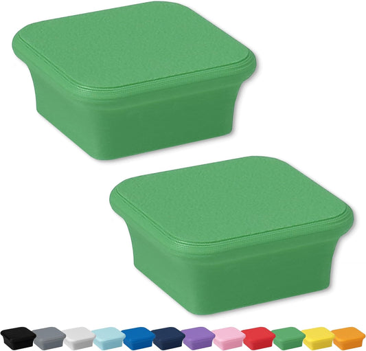 Glassboard Studio MiniBar Magnet - Strong Neodymium Rare Earth Magnets for Fridge, Whiteboard, Locker & Magnetic Glassboards - Ideal for Crafting & Office Use - Strong Fridge Magnets (Spring Green, 2)