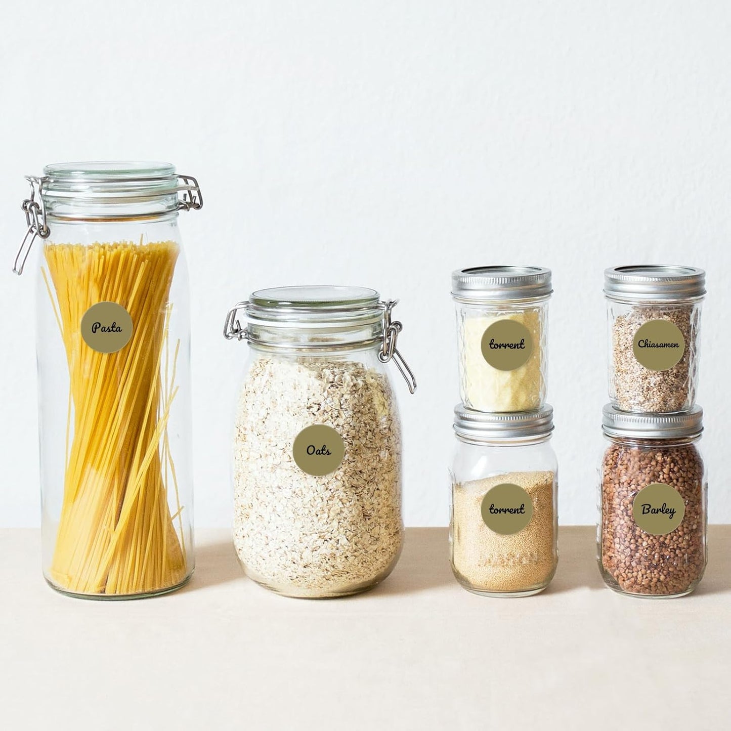 Gold Dot Stickers 2 Inches Round Sticker, Circle Colored Labels Color Coding Labels for Office Classroom Toddlers Activity 80 Pieces