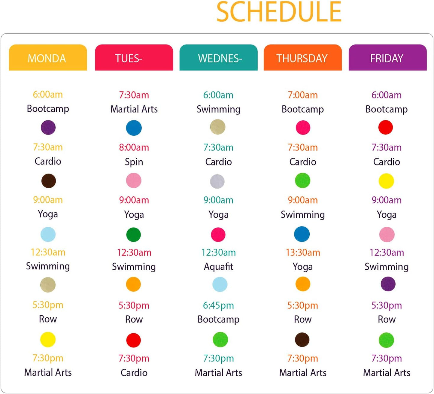 JANYUN 26656 Pieces Colored Dot Stickers, 1/4" Small Color Labels Coding Circle Round Coding Dot Labels Stickers 20 Colors for Office, Classroom