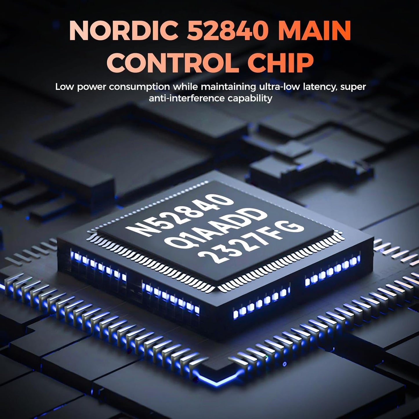 DAREU A950 Wing 8K Lightweight Wireless Gaming Mouse 1.23oz (35g), Custom PAW3950 30K Optical Sensor, Wired/Wireless Dual 8k Polling Rate, Symmetrical, 5 Programmable Buttons,70H Battery