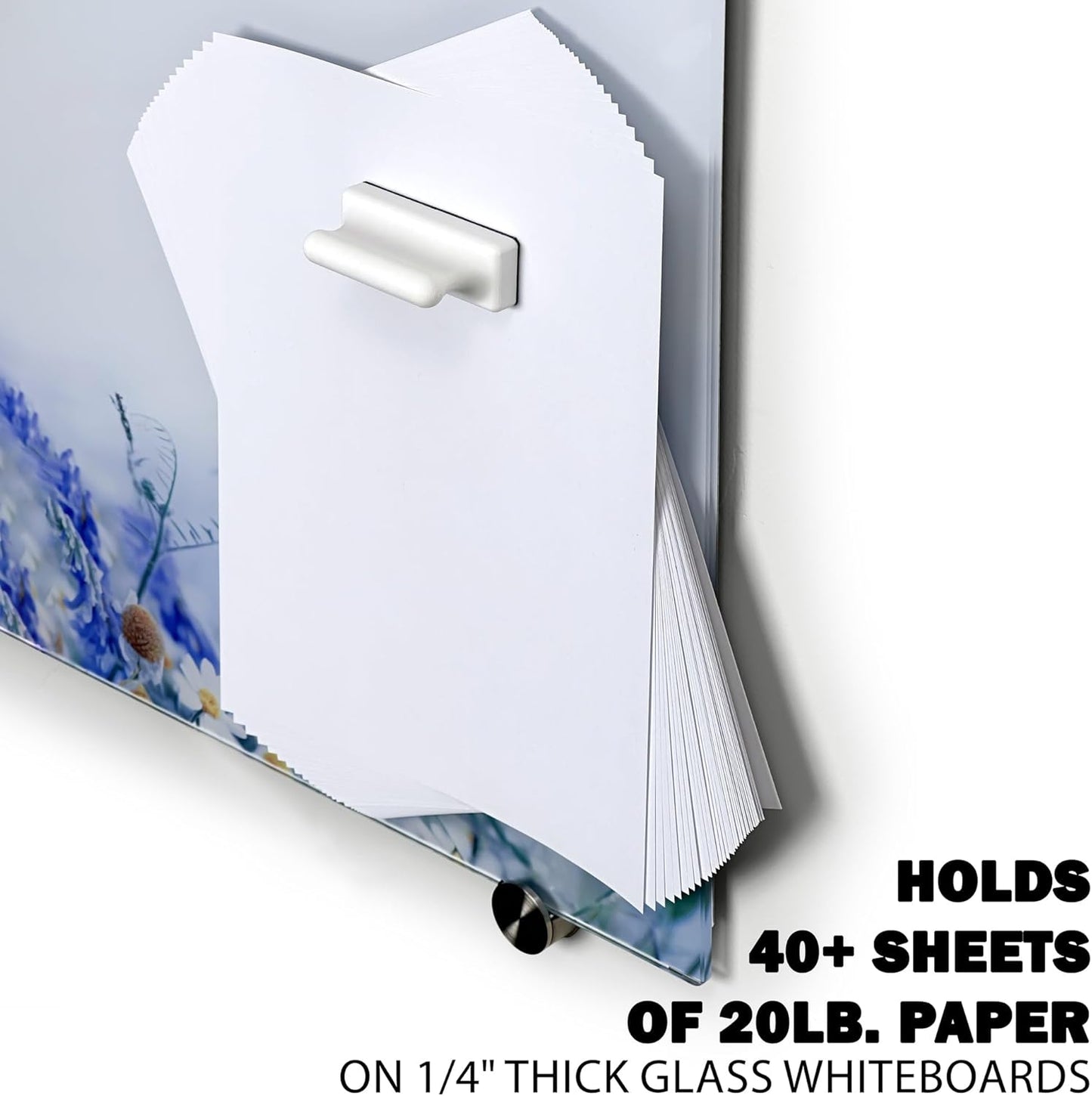 Glassboard Studio Mega Magnets - Neodymium - Heavy Duty, Colorful, Ergonomic, Ideal for Crafting, Quilting, and as Magnetic Knife Holders (12, Seaside Teal Bar)