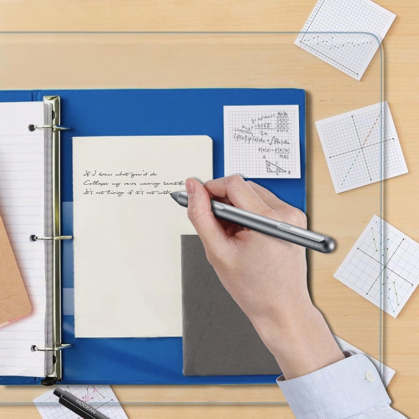 Clear Desk Mat, Non-Slip PVC Desk Protector Mat with Round Edge, Heat Resistant & Waterproof Clear Desk Writing Mat for Home and Office (27.6''*15.7'')