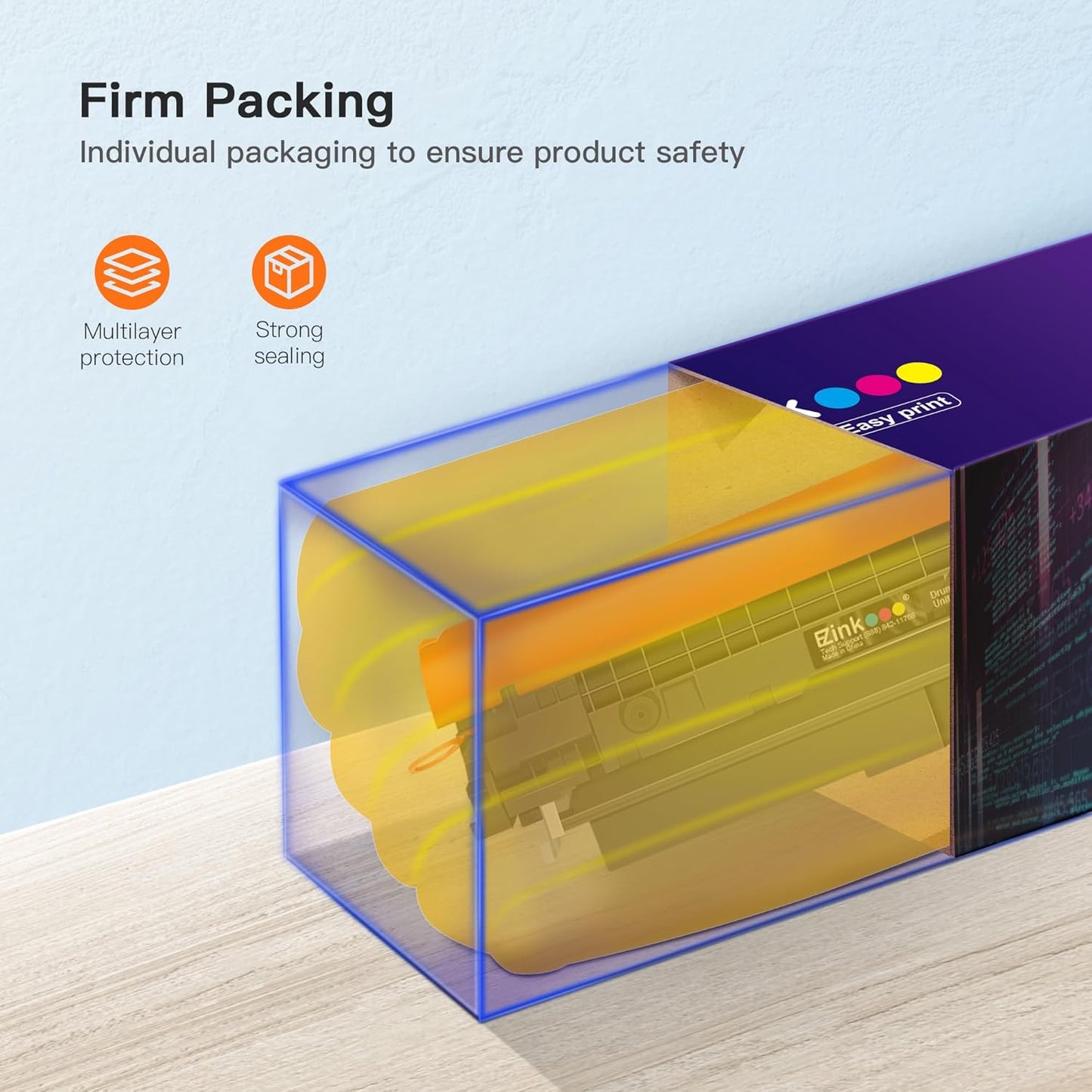 E-Z Ink Compatible 069 Toner Cartridge Replacement for Canon 069 Toner Cartridge Set 069H to use with imageCLASS MF753Cdw MF751Cdw LBP674Cdw LBP673Cdw LBP674Cx MF752Cdw MF756Cx with Chip, 4 Pack-BCMY